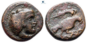 Bruttium. Kroton circa 350-300 BC. Bronze Æ