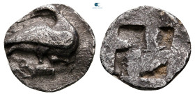 Macedon. Eion circa 500-400 BC. Trihemiobol AR