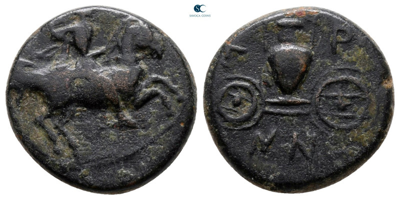 Thessaly. Krannon circa 350-300 BC. 
Bronze Æ

17 mm, 4,17 g



very fine...