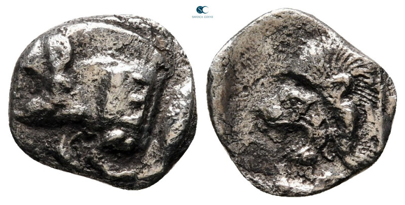 Mysia. Kyzikos circa 525-475 BC. 
Obol AR

11 mm, 0,72 g



nearly very f...