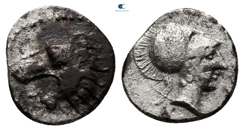 Pamphylia. Side circa 300-200 BC. 
Obol AR

10 mm, 0,73 g



very fine