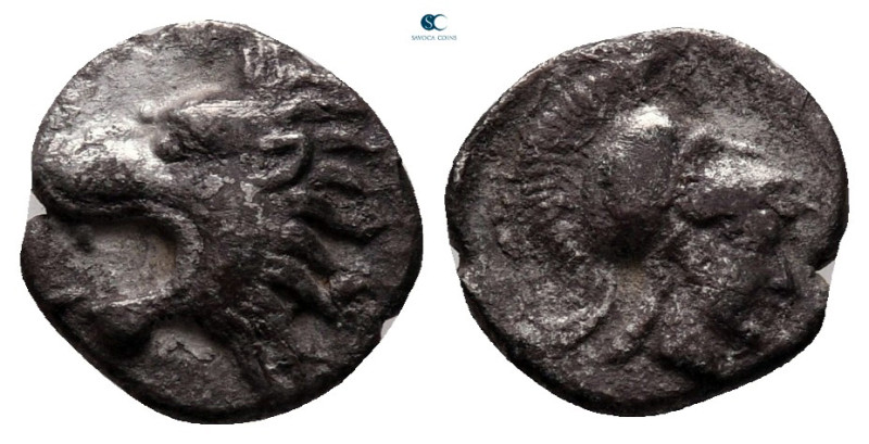 Pamphylia. Side circa 300-200 BC. 
Obol AR

10 mm, 0,68 g



very fine