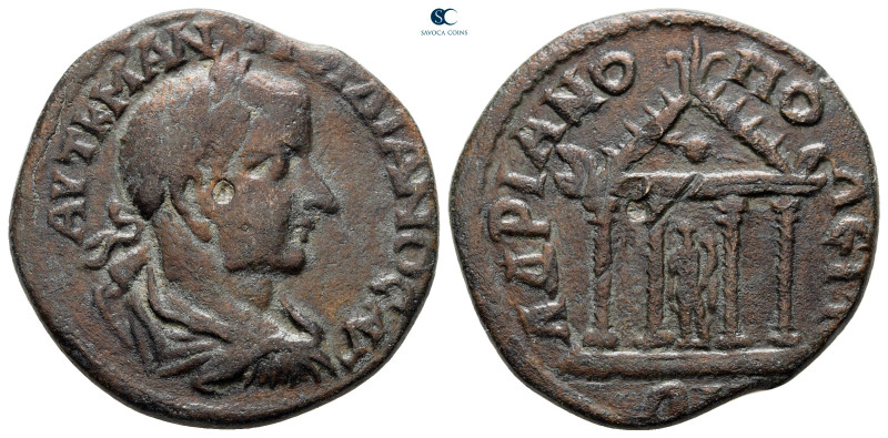 Thrace. Hadrianopolis. Gordian III AD 238-244. 
Bronze Æ

25 mm, 9,33 g


...