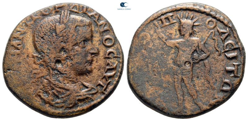 Thrace. Hadrianopolis. Gordian III AD 238-244. 
Bronze Æ

26 mm, 9,42 g


...