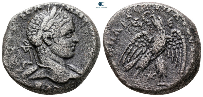 Seleucis and Pieria. Antioch. Elagabal AD 218-222. 
Billon-Tetradrachm

24 mm...