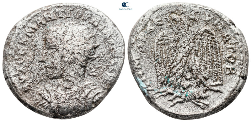 Seleucis and Pieria. Antioch. Gordian III AD 238-244. 
Billon-Tetradrachm

26...