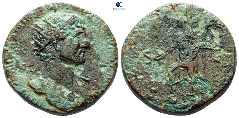 Hadrian AD 117-138. Rome
Dupondius Æ

25 mm, 13,48 g



fine