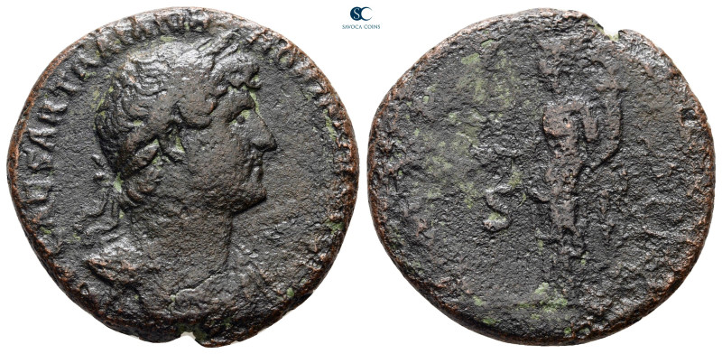 Hadrian AD 117-138. Rome
As Æ

26 mm, 8,86 g



fine