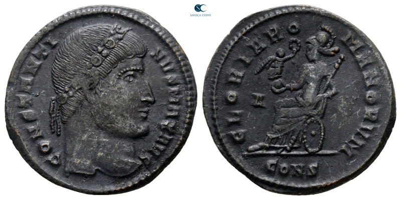 Constantine I the Great AD 306-337. Constantinople
Follis Æ

20 mm, 2,38 g
...