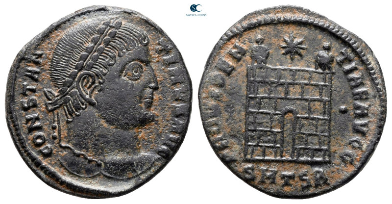 Constantine I the Great AD 306-337. Thessaloniki
Follis Æ

20 mm, 2,76 g

...