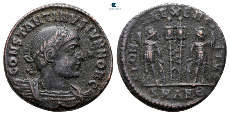 Constantine II, as Caesar AD 317-337. Antioch
Follis Æ

17 mm, 2,58 g



...