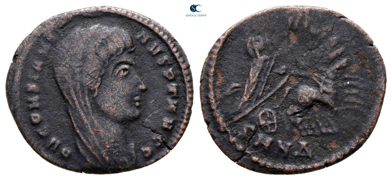 Divus Constantine I AD 337. Nicomedia
Follis Æ

17 mm, 1,37 g



very fin...