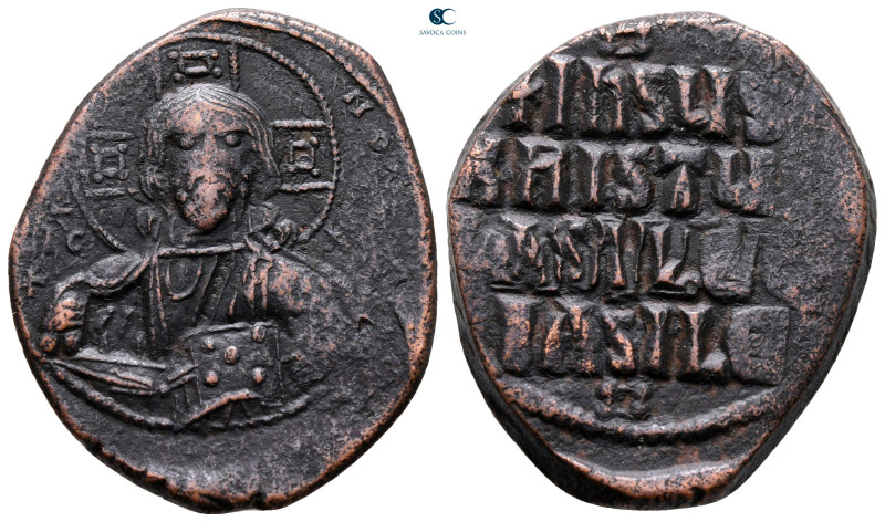 Basil II Bulgaroktonos, with Constantine VIII AD 976-1025. Constantinople
Anony...