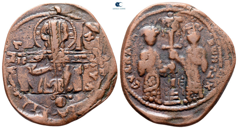 Constantine X Ducas and Eudocia AD 1059-1067. Constantinople
Follis Æ

30 mm,...