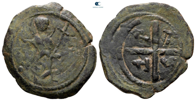 Principality of Antioch. Antioch. Tancred. As regent AD 1104-1112. 
Follis Æ
...