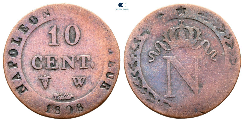 France. Napoleon III AD 1852-1870.
10 Centimes Cu

19 mm, 1,70 g



very ...