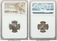 MACEDONIAN KINGDOM. Alexander III the Great (336-323 BC). AR drachm (18mm, 1h). NGC XF, edge chips. Posthumous issue of Colophon, ca. 322-317 BC. Head...