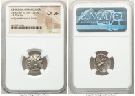 MACEDONIAN KINGDOM. Alexander III the Great (336-323 BC). AR drachm (17mm, 11h). NGC Choice VF. Lifetime-early posthumous issue of Colophon, ca. 323-3...