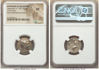 MACEDONIAN KINGDOM. Alexander III the Great (336-323 BC). AR drachm (19mm, 11h). NGC VF. Posthumous issue in the name and types of Alexander III of Ma...