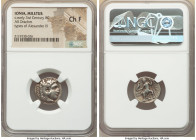 IONIA. Miletus. Ca. early 3rd century BC. AR drachm (17mm, 11h). NGC Choice Fine. Posthumous issue in the name and types of Alexander III the Great of...