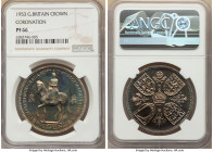 Elizabeth II Proof Crown 1953 PR66 NGC, KM894, S-4136. Coronation commemorative. Holder cracked. 

HID09801242017

© 2022 Heritage Auctions | All Righ...