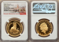 Elizabeth II gold Proof "King James I" 100 Pounds (1 oz) 2022 PR70 Ultra Cameo NGC, KM-Unl. Mintage: 610. British Monarchs series. First Releases. Sol...