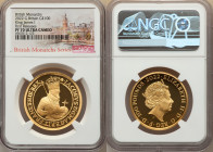 Elizabeth II gold Proof "King James I" 100 Pounds (1 oz) 2022 PR70 Ultra Cameo NGC, KM-Unl. Mintage: 610. British Monarchs series. First Releases. Sol...