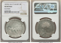 Central American Republic 8 Reales 1839 NG-MA AU Details (Cleaned) NGC, Nueva Guatemala mint, KM4. 

HID09801242017

© 2022 Heritage Auctions | All Ri...