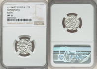 Mughal Empire. Shah Jahan 1/2 Rupee AH 1068 Year 31 (1657/1658) MS61 NGC, Surat mint, KM235.23. 

HID09801242017

© 2022 Heritage Auctions | All Right...