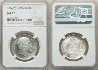 British India. Edward VII Rupee 1906-(c) MS62 NGC, Calcutta mint, KM508. Lightly toned and frosty surfaces. 

HID09801242017

© 2022 Heritage Auctions...