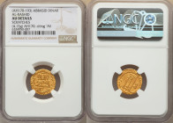 Abbasid. temp. Harun al-Rashid (AH 170-193 / AD 786-809) gold Dinar AH 170 (AD 786/787) AU Details (Scratches) NGC, No mint (likely Misr), A-218.11.4....