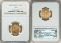 Vittorio Emanuele II gold 20 Lire 1863 T-BN AU55 NGC, Turin mint, KM10.1. AGW 0.1867 oz. 

HID09801242017

© 2022 Heritage Auctions | All Rights Reser...