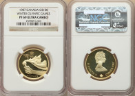 Elizabeth II gold Proof "Calgary Olympics" 100 Dollars 1987 PR69 Ultra Cameo NGC, KM158 

HID09801242017

© 2022 Heritage Auctions | All Rights Reserv...