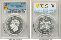 Edward VIII silver Proof Fantasy Issue 45 Piastres 1936-Dated PR66 Deep Cameo PCGS, KM-XM15. Mintage: 550. 

HID09801242017

© 2022 Heritage Auctions ...