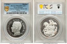 Edward VIII silver Proof Piefort Fantasy Issue Crown (Medal) 1936-Dated PR66 Deep Cameo PCGS, cf. KM-XM5b (Piefort unlisted). Giordano-FM43e. Richard ...