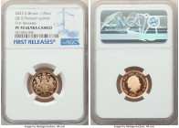 Elizabeth II gold Proof "Platinum Jubilee" 1/2 Sovereign 2022 PR70 Ultra Cameo NGC, S-Unl. First Releases. Struck in celebration of Queen Elizabeth II...