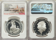 Elizabeth II silver Proof "King James I" 2 Pounds (1 oz) 2022 PR70 Ultra Cameo NGC, KM-Unl., S-Unl. Limited Edition Presentation Mintage: 1,250. Briti...