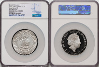 Elizabeth II silver Proof "King Henry VII" 10 Pounds (10 oz) 2022 PR70 Ultra Cameo NGC, KM-Unl., S-Unl. Limited Edition Presentation Mintage: 150. Bri...