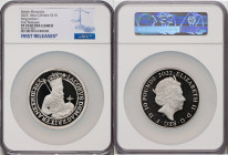 Elizabeth II silver Proof "King James I" 10 Pounds (10 oz) 2022 PR70 Ultra Cameo NGC, KM-Unl., S-Unl. Limited Edition Presentation Mintage: 150. Briti...