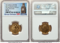 Elizabeth II gold "Queen's Beasts - Dragon of Wales" 25 Pounds (1/4 oz) 2017 MS69 KM-Unl., cf. S-QBCGA3 (date unlisted). Early releases. 

HID09801242...