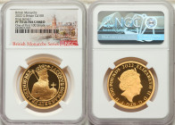 Elizabeth II gold Proof "King James I" 100 Pounds (1 oz) 2022 PR70 Ultra Cameo NGC, KM-Unl. Graded Presentation Mintage: 500. British Monarchs series....