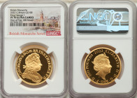 Elizabeth II gold Proof "King George I" 100 Pounds (1 oz) 2022 PR70 Ultra Cameo NGC, KM-Unl., S-Unl. Graded Presentation Mintage: 500. British Monarch...