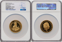 Elizabeth II gold Proof "King James I" 500 Pounds (5 oz) 2022 PR70 Ultra Cameo NGC, KM-Unl., S-Unl. Limited Edition Presentation Mintage: 75. British ...