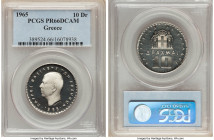 Paul I Proof 10 Drachmai 1965 PR66 Deep Cameo PCGS, KM84. 

HID09801242017

© 2022 Heritage Auctions | All Rights Reserved