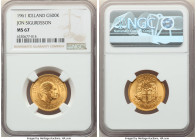 Republic gold "Jon Sigurdsson" 500 Kronur 1961 MS67 NGC, KM14. 

HID09801242017

© 2022 Heritage Auctions | All Rights Reserved