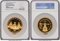 Estados Unidos gold Proof "200th Anniversary of U.S. Constitution" 12 Onzas (12 oz) 1987-Mo PR67 Ultra Cameo NGC, Mexico City mint, cf. KM-XMB39 (silv...