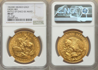 Estados Unidos gold "Battle of Cinco de Mayo" Medal 1962-Mo MS67 NGC, Mexico City mint, Grove-802. 

HID09801242017

© 2022 Heritage Auctions | All Ri...
