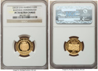 Republic gold Proof "Ravenna 1600th Anniversary" 20 Euro 2002-R PR70 Ultra Cameo NGC, KM460. Mintage: 4,510. 

HID09801242017

© 2022 Heritage Auction...