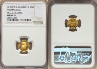 Republic gold "Paramaconi" Medallic 5 Bolivares ND (1962) MS65 Prooflike NGC, KM-XMB133. 16th Century Chiefs series. 

HID09801242017

© 2022 Heritage...
