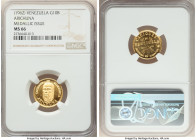 Republic gold "Arichuna" Medallic 10 Bolivares ND (1962) MS66 NGC, KM-XMB148. 16th Century Chiefs series. 

HID09801242017

© 2022 Heritage Auctions |...